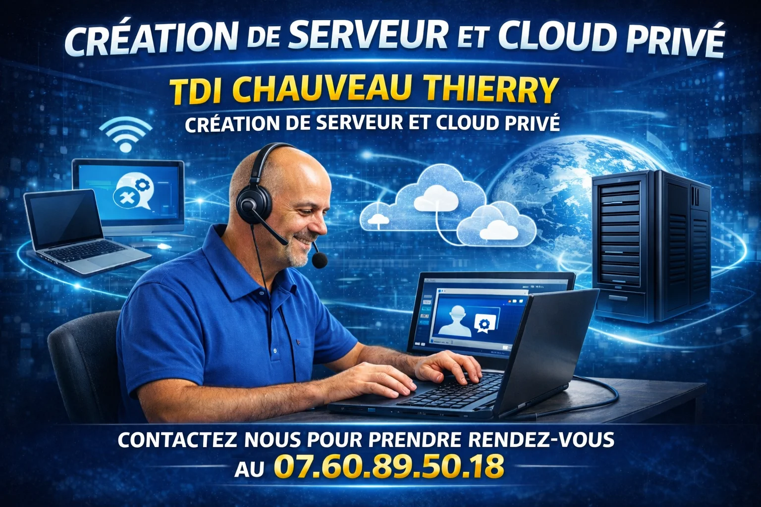 Forfait Référencement, Création, installation, Cloud, Email, serveur privé