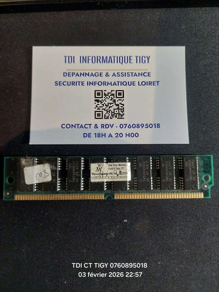Barrette Mémoire EDO 8MB 72-Pin 60ns Simm Pentium PC Apple Mac Acoustique-1
