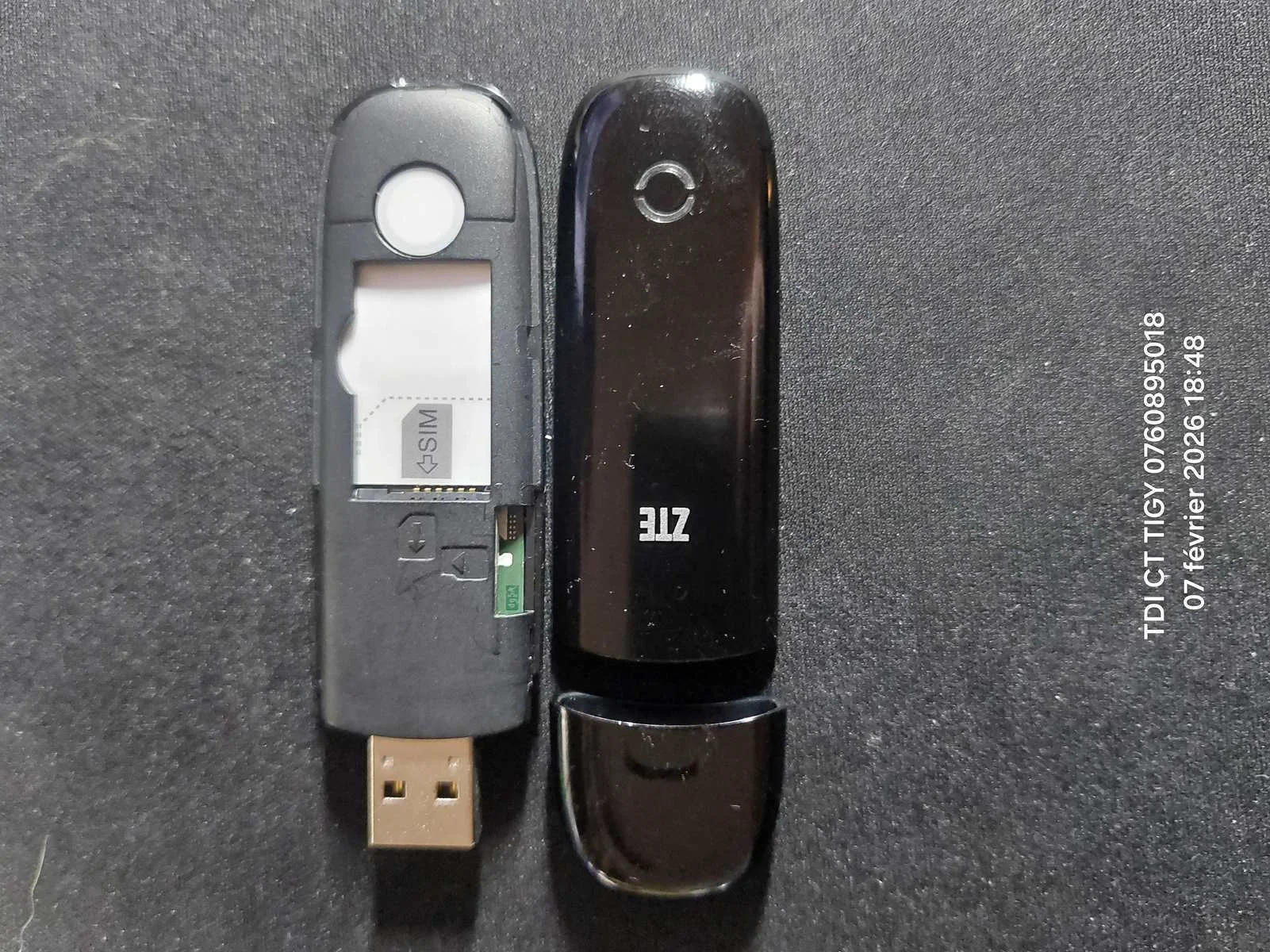 Clé USB Modem 3G / 3G+ ZTE MF190 Noir Occasion