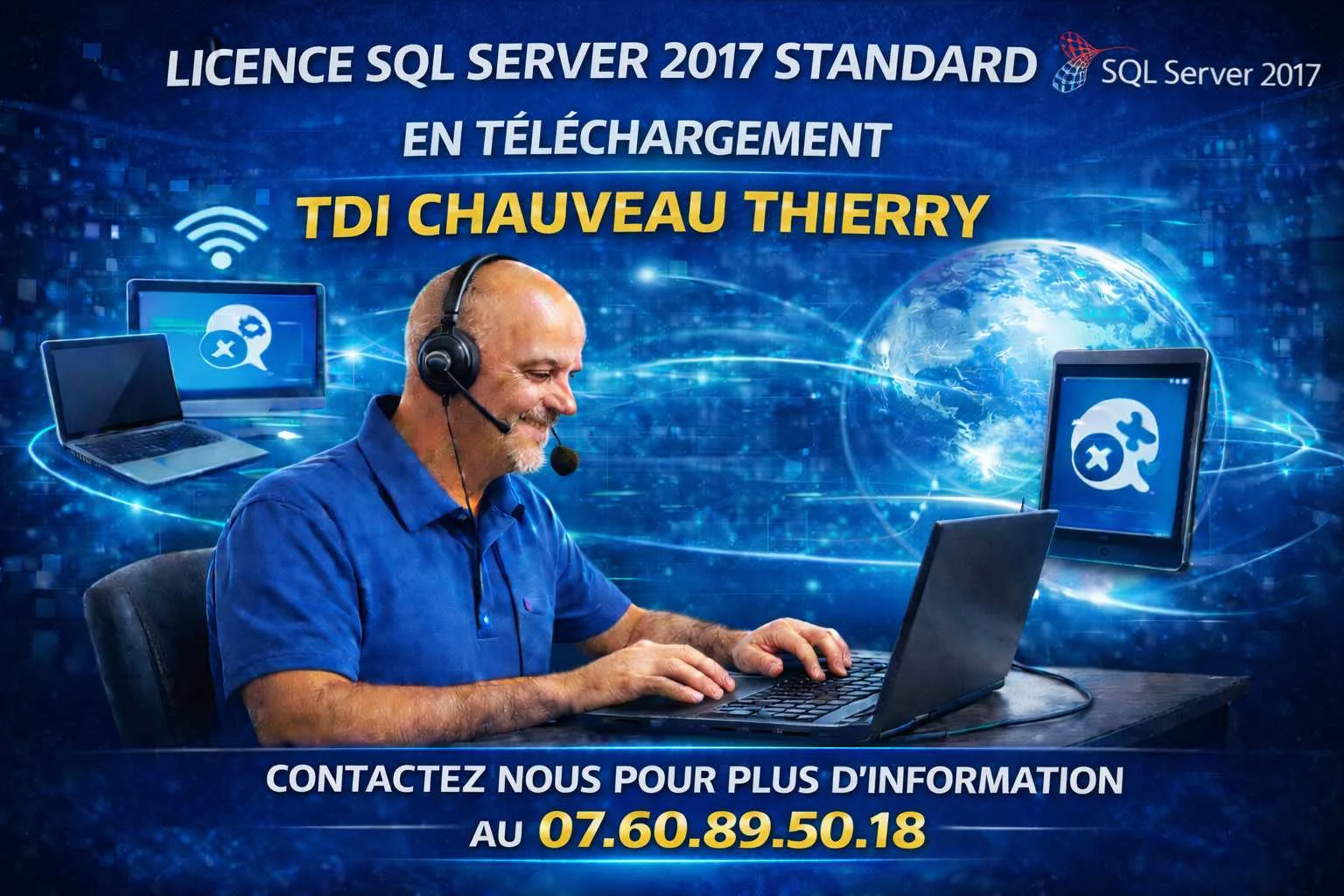 Licence SQL Server 2017 Standard en téléchargement .